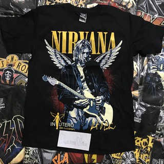 139g / áo nirvana - rock band tee - áo thun rock - rock tee - rock band!