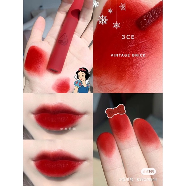 (Chính hãng) Son 3CE Smoothing Lip Tint