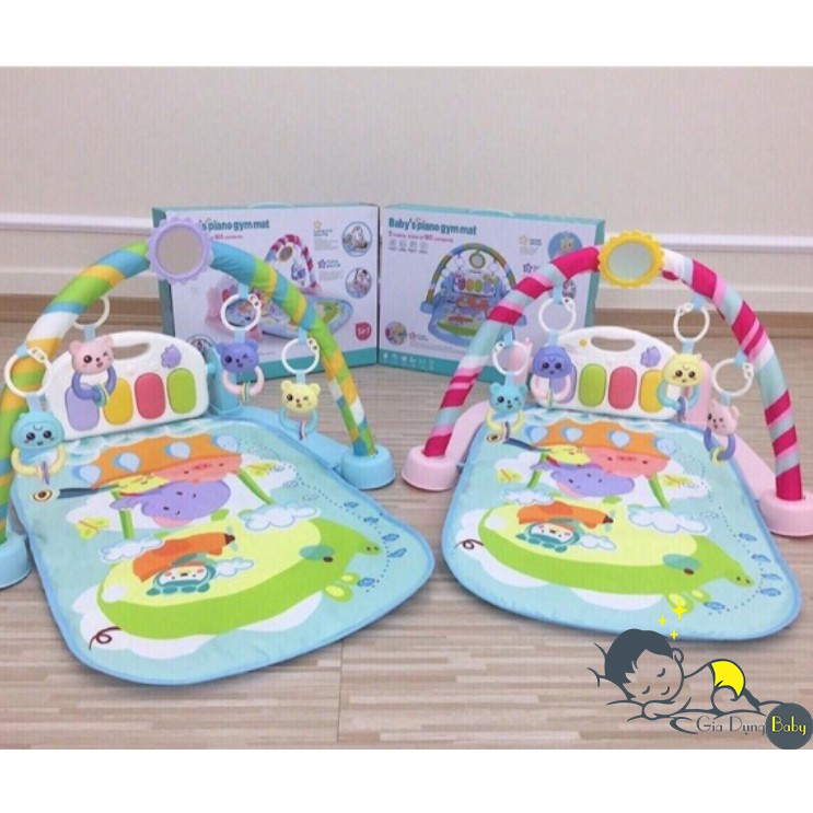 Thảm đàn đồ chơ cho trẻ sơ sinh đến 18 tháng tuổi nằm chơi Zimba Baby Đa năng