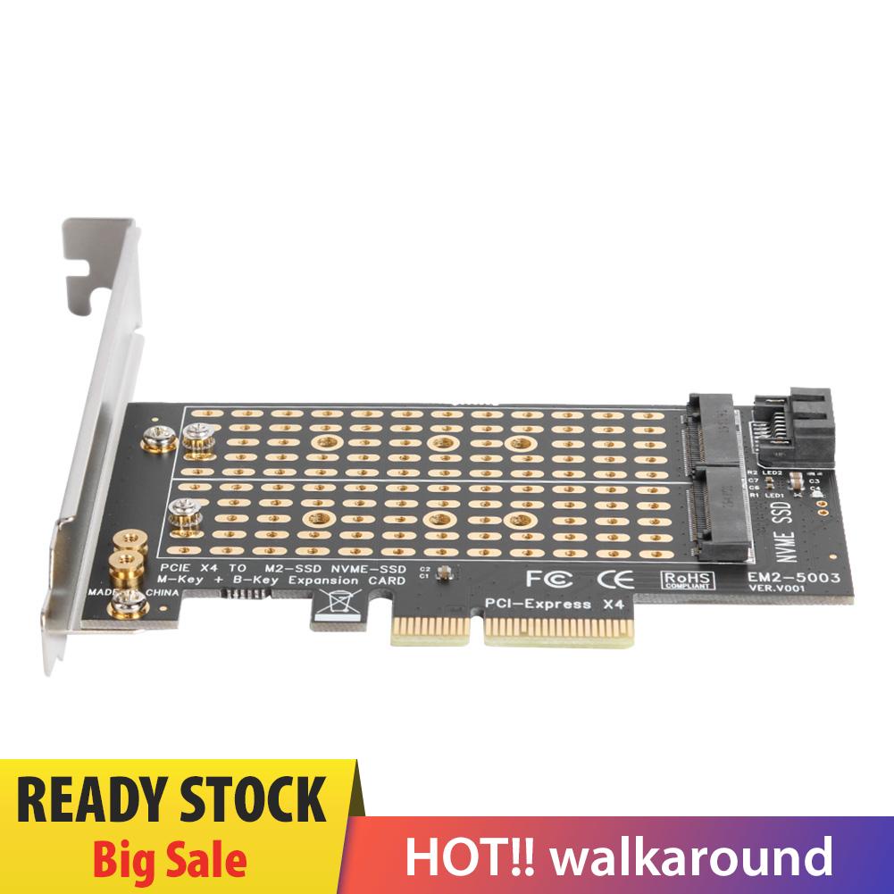 Thẻ Mở Rộng M.2 NVME Sang PCIE SSD Sang PCI-E 3.0 X4 SATA Chất Lượng Cao