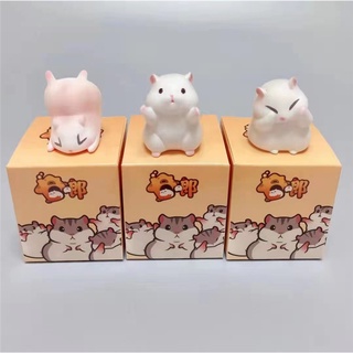 Set 6 Mô Hình Chuột Hamster Đồ Chơi Cho Bé