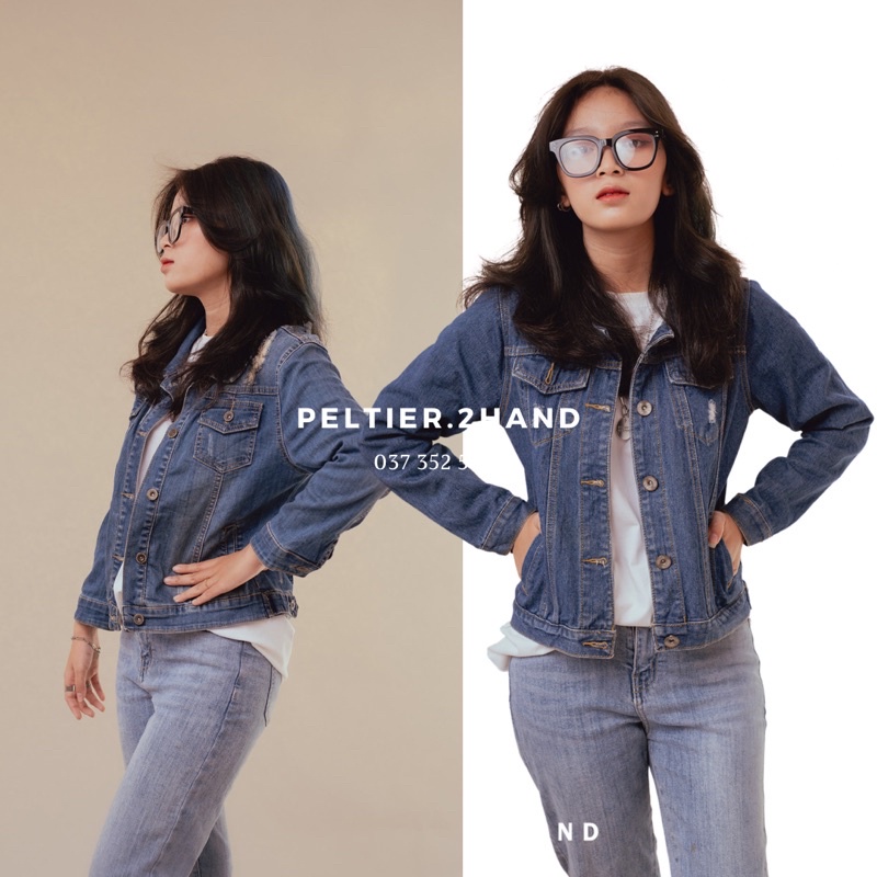 Áo jean nữ mã 01