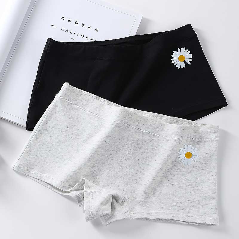 Quần Lót Cotton Thoải Mái Trang Trí Họa Tiết Hoa Cúc Cho Nữ | BigBuy360 - bigbuy360.vn