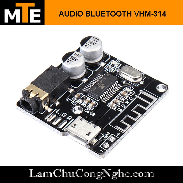 Mạch giải mã âm thanh MP3 Lossless chế loa Bluetooth 5.0 VHM-314