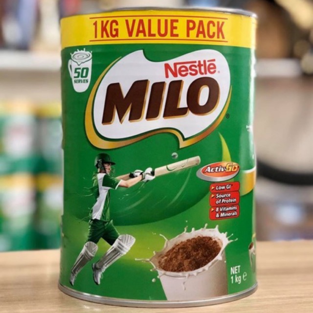 Sữa Milo Úc hộp 1kg