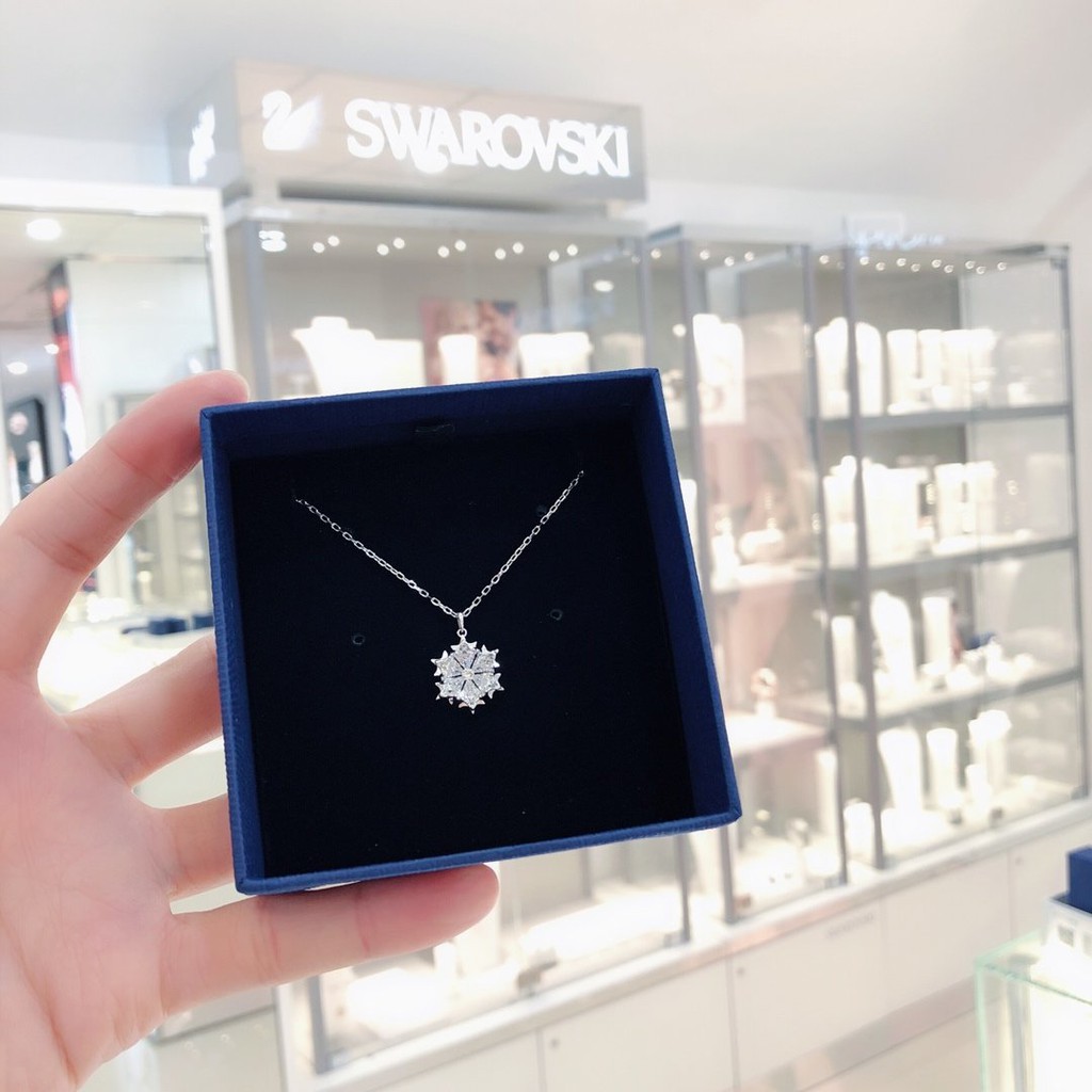 Dây Chuyền Mặt Hoa Tuyết Swarovski Esthetic 5428431 / 5428432