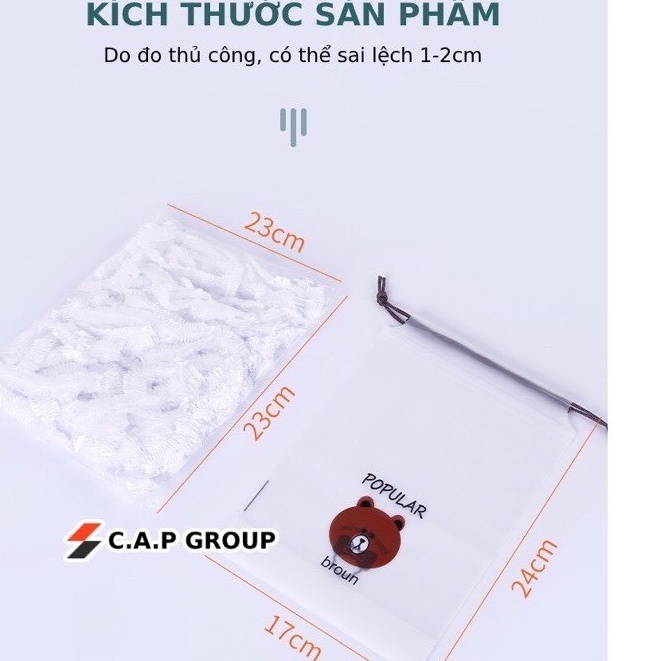 Màng Bọc Thực Phẩm, Túi Bọc Thức Ăn Có Chun Co Dãn Tái Sử Dụng, An Toàn Cho Sức Khỏe DùngTrong tủ lạnh