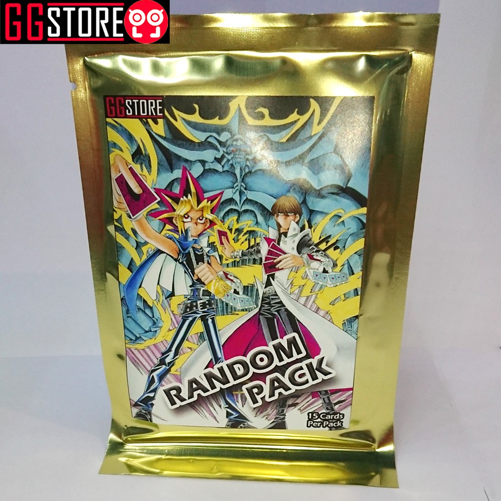 Gói 15 Thẻ Bài Yugioh Ngẫu Nhiên Chính Hãng Konami