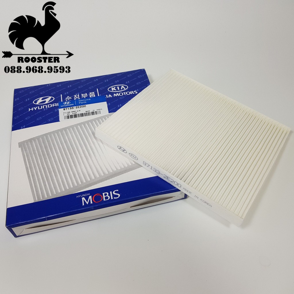 [Sỉ-Lẻ] Lọc gió điều hòa, máy lạnh xe Forte, Cerato, Soluto, Accent, Carens, Rio, Elantra,(Mã: 971332E210/971332E200)