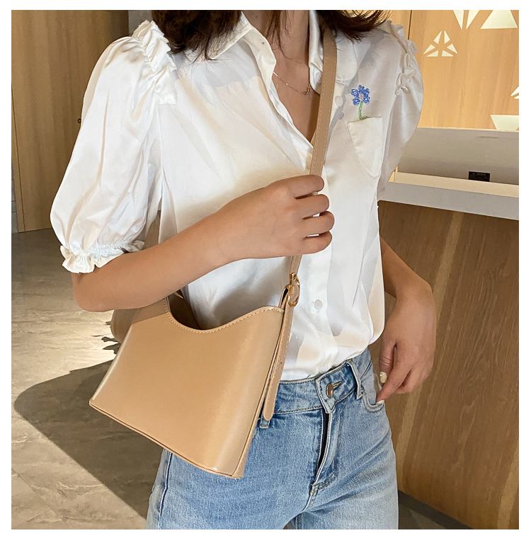 Túi Đeo Vai/Đeo Chéo JASMIN NOIR Cho Nữ Thời Trang Phong Cách Pháp