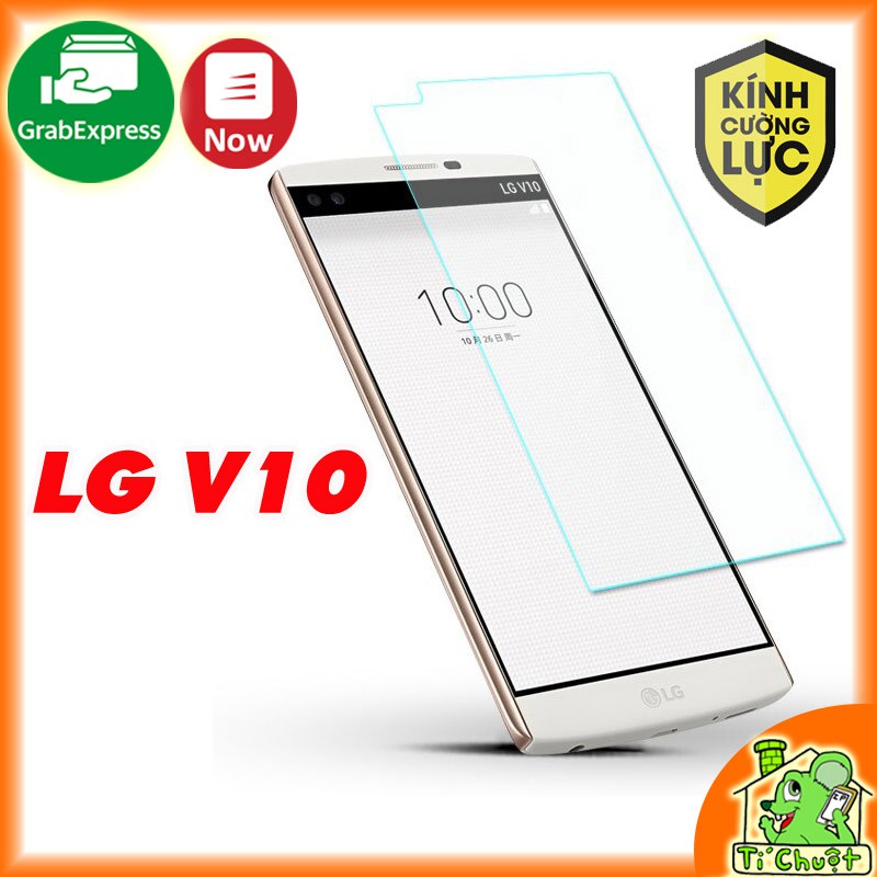 [Ảnh Thật] Kính CL LG V10 9H-0.26mm Cường Lực có mài cạnh 2.5D