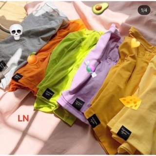 Áo croptop mác đen LN12