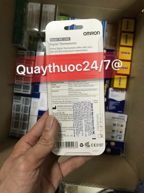 ✅CẶP NHIỆT ĐỘ ĐIỆN TỬ OMROM C246