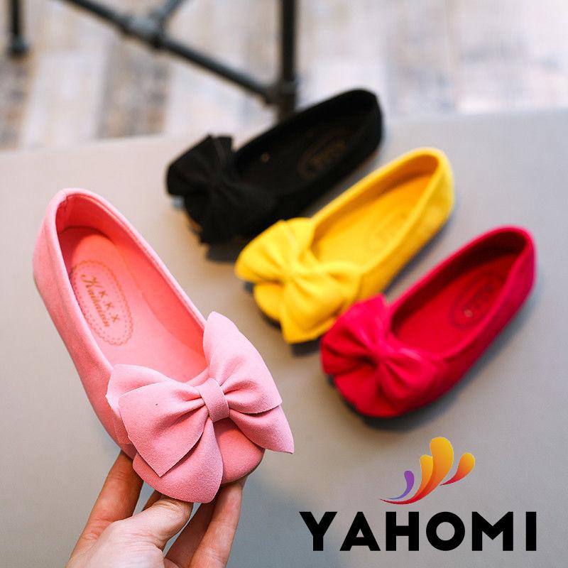 Giày búp bê bé gái đính nơ xinh xắn điệu đà