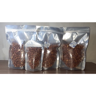 Túi zipper đáy đứng bạc mặt trong mặt bạc 1000g - đựng thực phẩm - mỹ phẩm