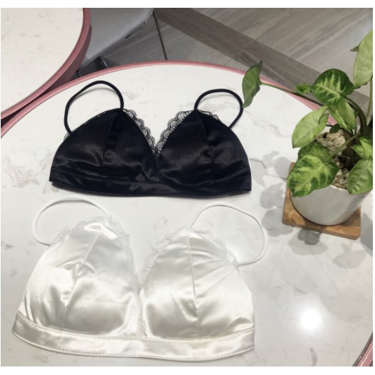 BR05 Áo bra PHI LỤA dây chun co dãn ,đệm mỏng viền ren sexy hút hồn | BigBuy360 - bigbuy360.vn