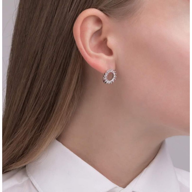 Khuyên tai bạc SUNLIGHT