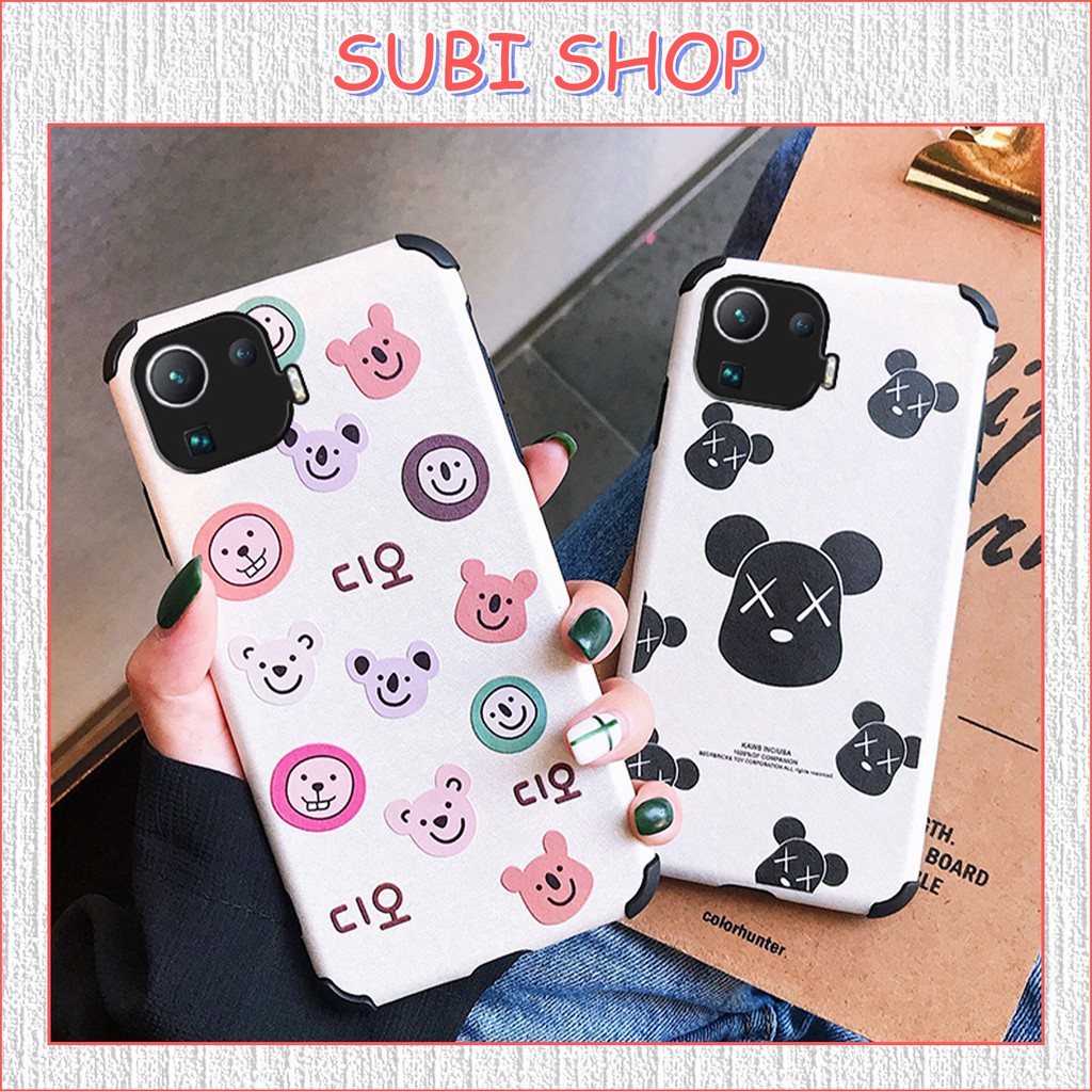 Ốp Lưng Iphone IMD Chống Sốc Bo Góc Kaws và Emoji 6/6plus/6s/6splus/7/7plus/8/8plus/x/xr/xs/11/12/pro/max/plus/promax