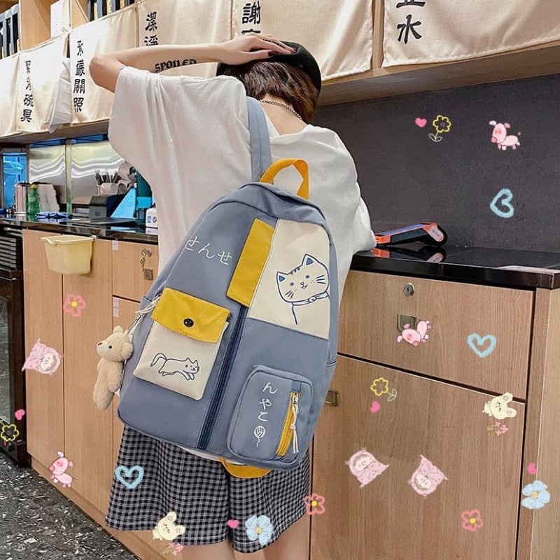 Balo móc treo gấu