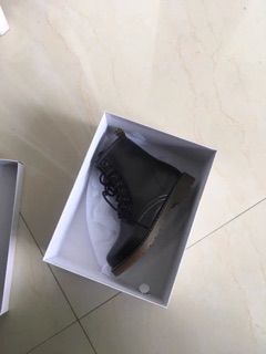 Giày boot đen cổ cao ( Kèm ảnh thật 2-3) ORDER