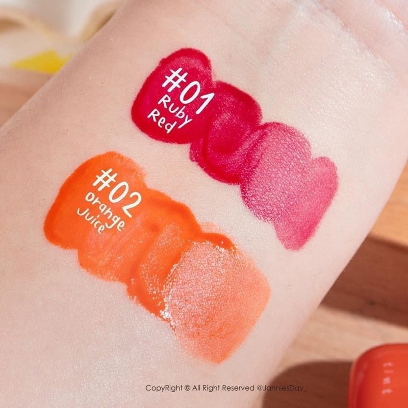 01 Son Tint Bóng Lì ODBO POCKET 9ml Thái Lan