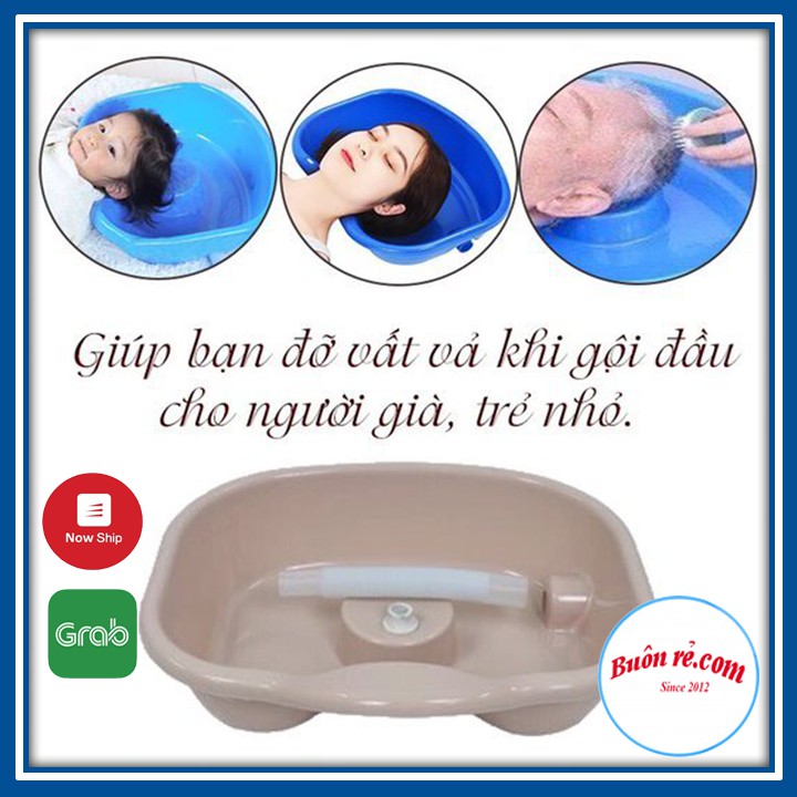 Chậu gội đầu tại giường cho người già, bà bầu, trẻ nhỏ -Thau gội đầu tiện ích (MS: 2206) - 01358 Buôn rẻ