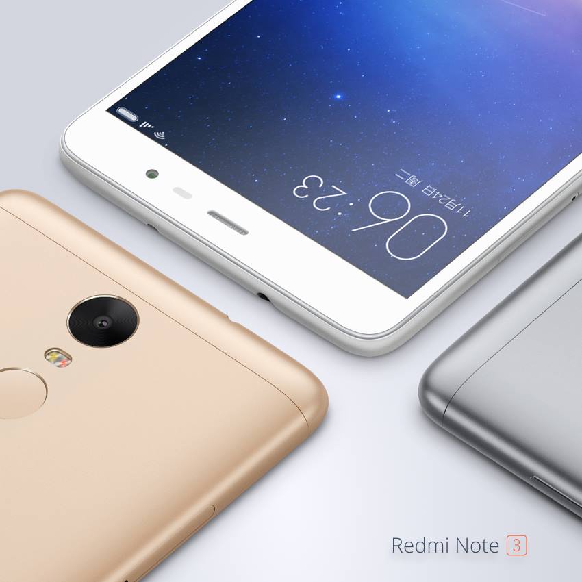 ĐIỆN THOẠI XIAOMI REDMI NOTE 3 PRO  CHÍNH HÃNG - Full Chức năng - Bảo hành 06 tháng.