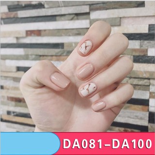 Sticker dán móng tay hình trái tim dễ thương