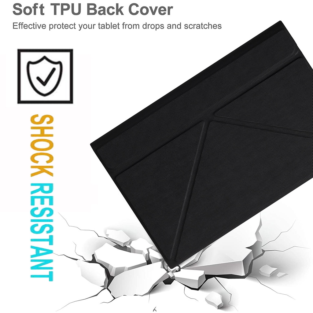 Bao Da Máy Tính Bảng Có Bàn Phím Tự Động Tắt / Mở Và Giá Đỡ Bút Cho Samsung Galaxy Tab A8 10.5 inch 2022 Tab A7 10.4