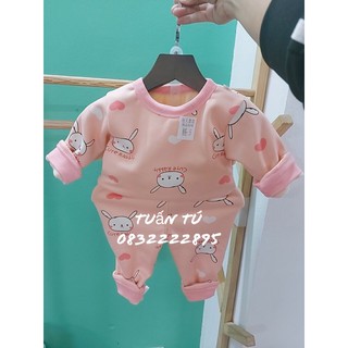 Combo 3 bộ nỉ lót lông