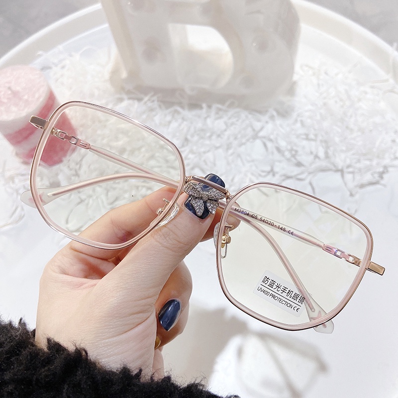 Mắt Kính Gọng Vuông Trong Suốt Chống Ánh Sáng Xanh Thời Trang Cho Nam Nữjz2804 | BigBuy360 - bigbuy360.vn