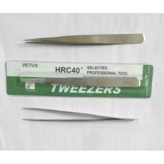 Nhíp gắp linh kiện,gắp thẳng chống tĩnh điện HRC40 VFTUS ST-12.