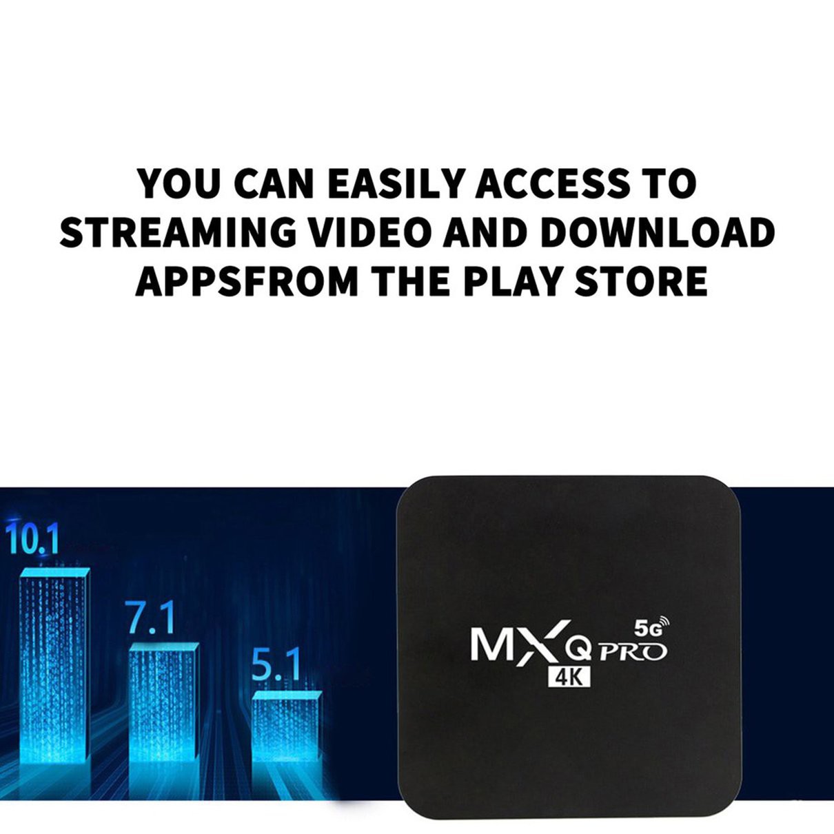 Đầu Tv Box Mxq Pro Tv Box Mxq Pro 8gb + 128gb Android 4k Smart 1080p Android 9.0 Android Smart Box Quad Corekodi Wifi Youtube 5g