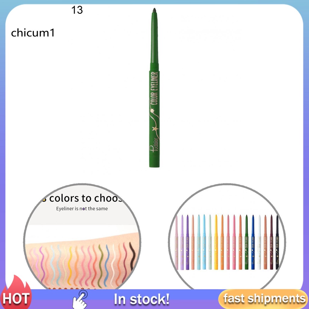 Bút kẻ mắt dạng lỏng 18 màu sắc tùy chọn
