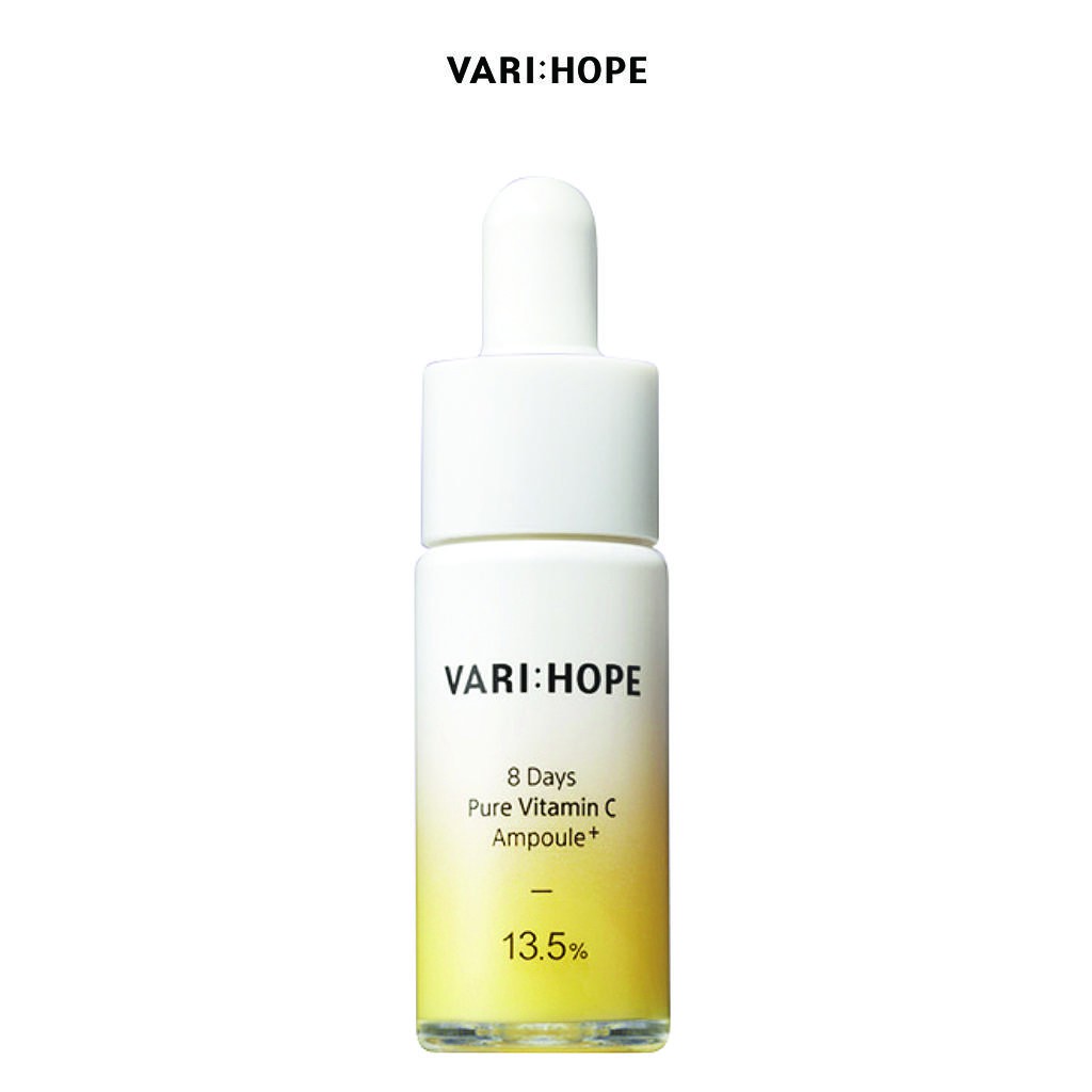 Tinh chất dưỡng trắng da, mờ thâm mụn Vitamin C nguyên chất VariHope Vitamin C Pure 8 Days Ampoule