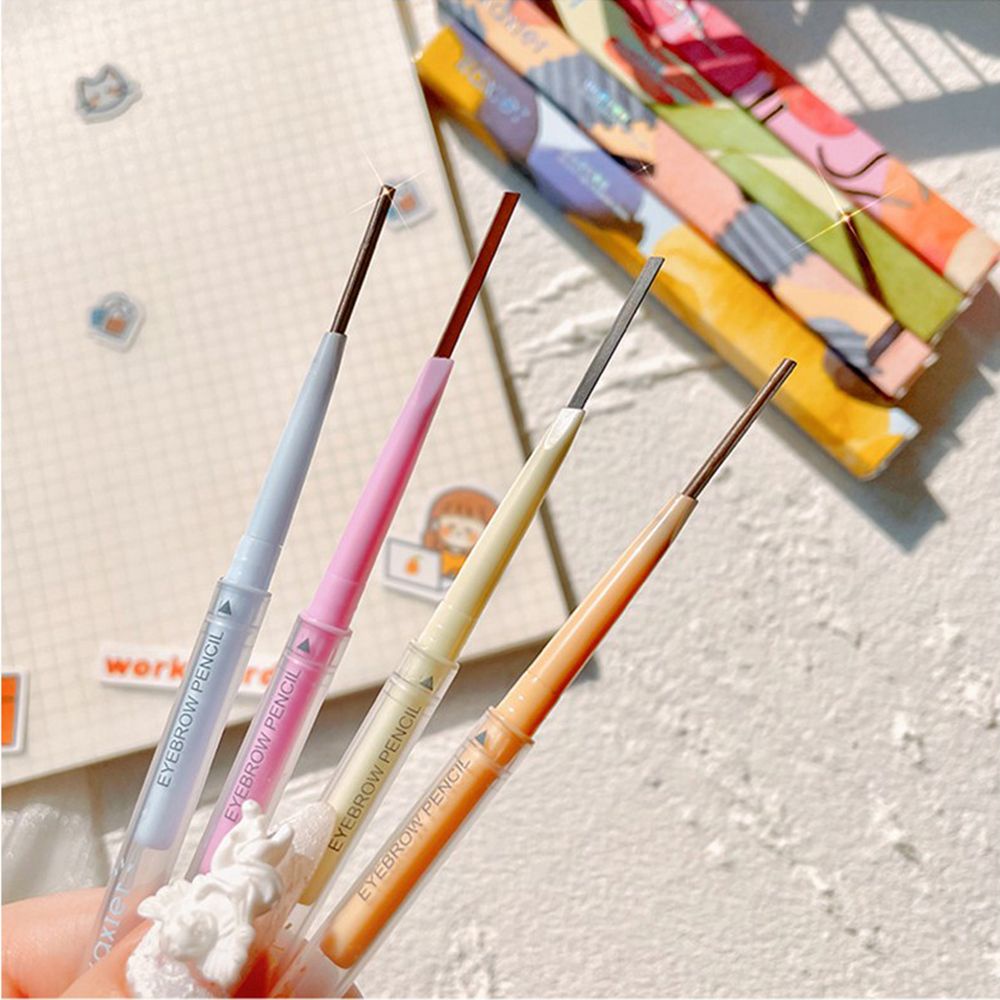 [Hàng mới về] Bút kẻ lông mày thiết kế có thể thu vào siêu mịn màng bền bỉ tiện lợi