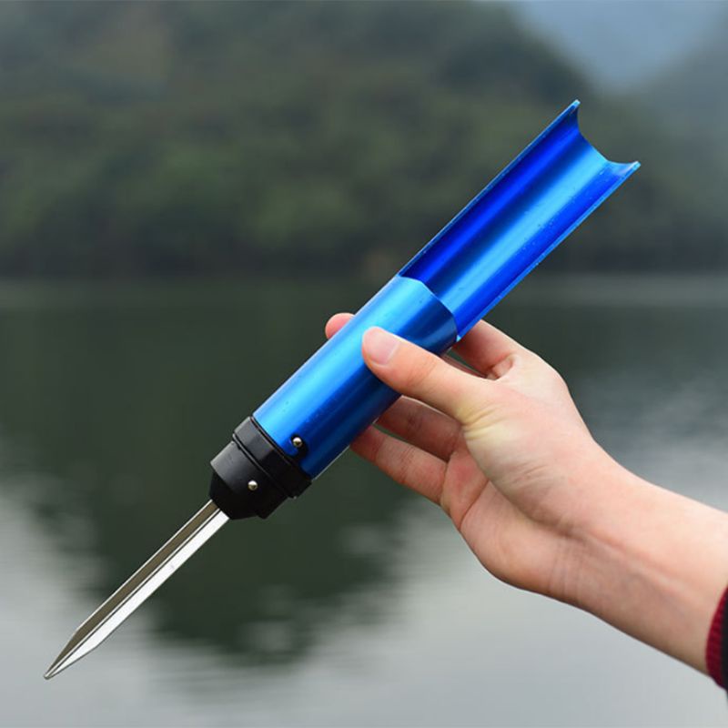 QQ Giá Đỡ Cần Câu Cá Di Động Bằng Hợp Kim Nhôm Có Thể Tháo Rời Tiện Dụng