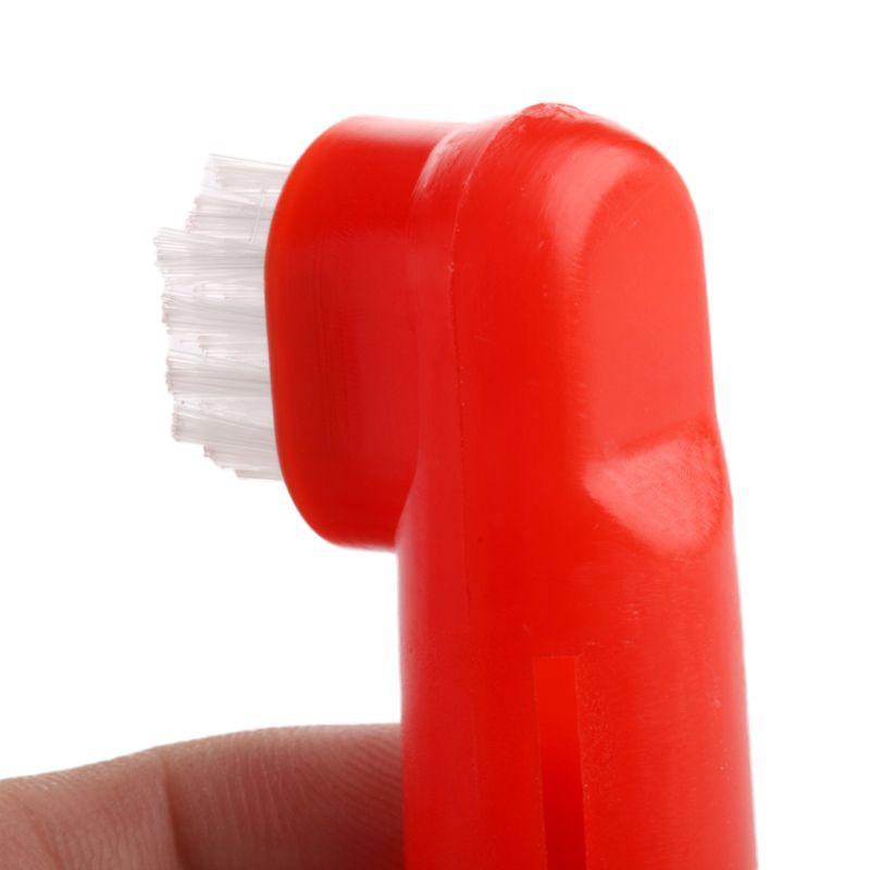 Bàn Chải Đánh Răng Lông Mềm Vệ Sinh Răng Miệng Cho Thú Cưng