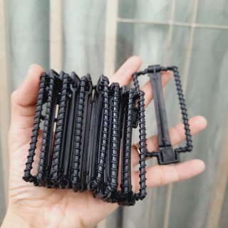 Combo 5 cái gọng kẹp tóc cuốn tóc không có mút (màu đen)