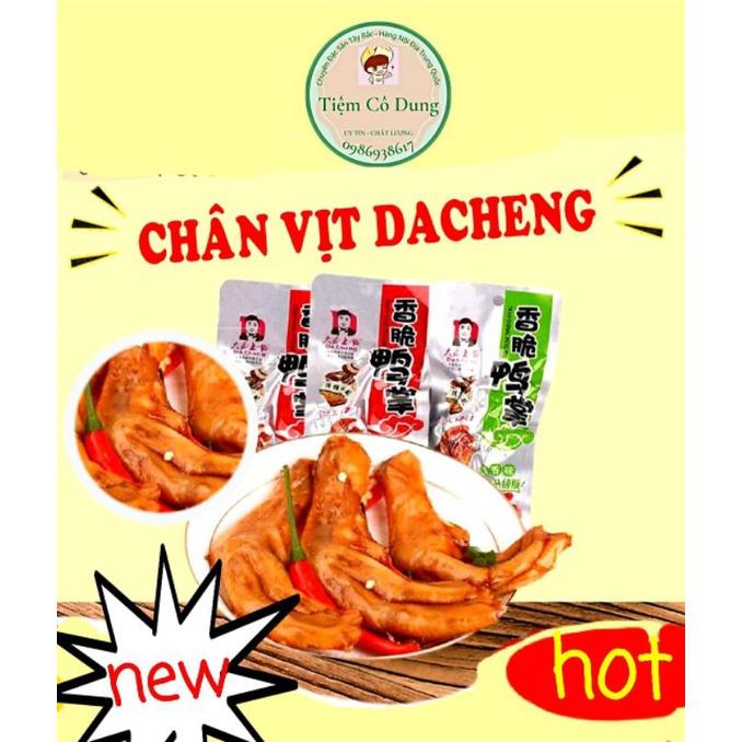 chân vịt cay dacheng tứ xuyên siêu ngon