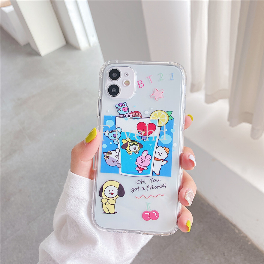 Ốp Lưng Mềm Trong Suốt In Hình Hoạt Hình Cho Samsung A42 A12 A02S A21S A71 A51 A70 A50 A30 A20 A10 M10 A50S A30S J7 Prime A7 2018 A750 M51 | BigBuy360 - bigbuy360.vn