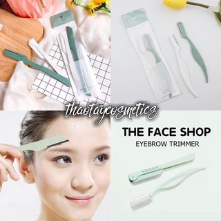 Dao cạo chân lông mày, lông chân the face shop folding eyebrow trimmer - Sale Chính hãng