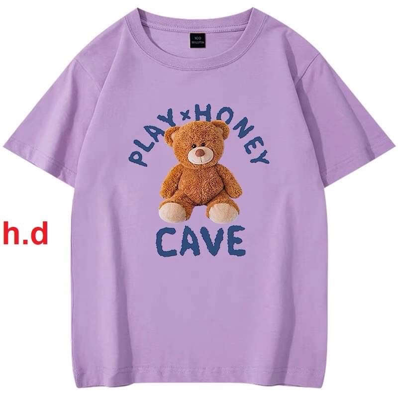 Áo phông gấu cotton HONEY HD11