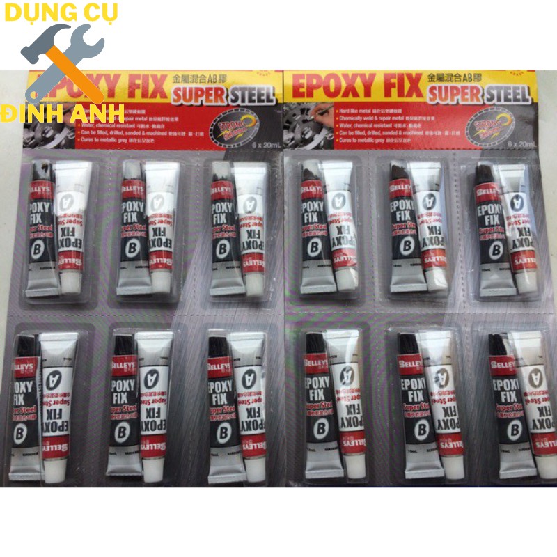Keo gắn sắt 2 thành phần epoxy