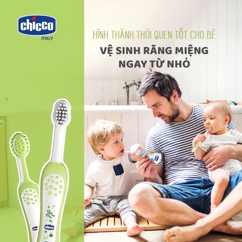 Bàn Chải Đánh Răng Chicco Cho Bé