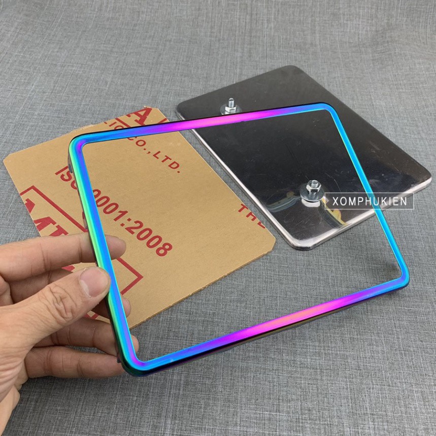 Khung Biển Số Xi Titan Trang Trí