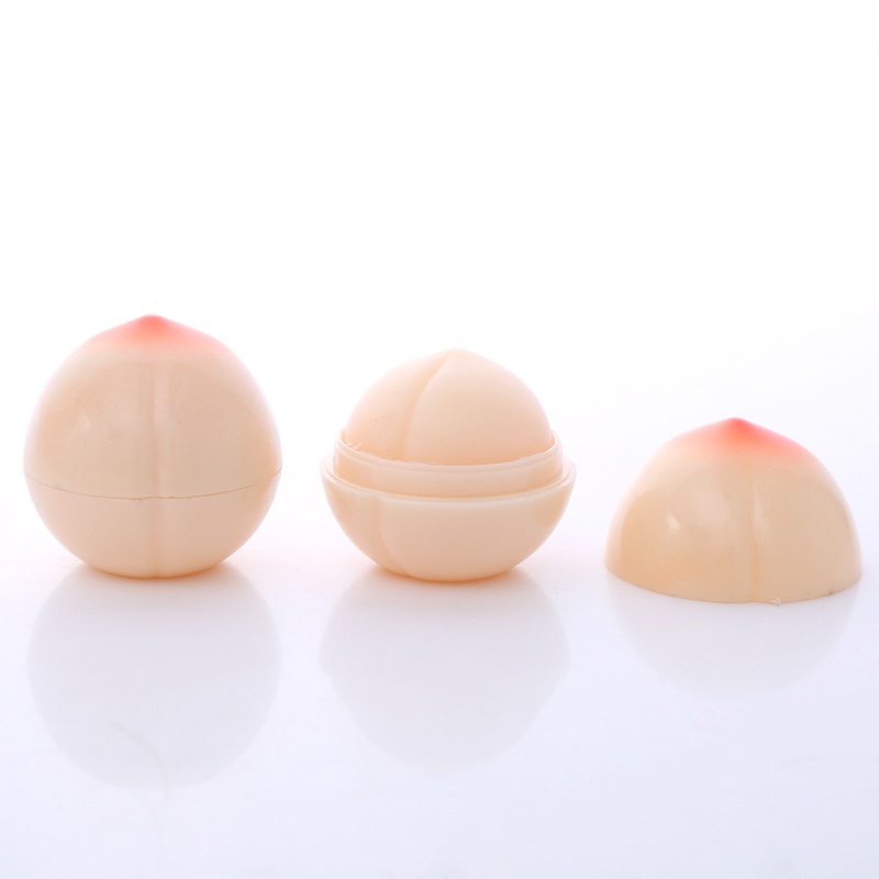 Son Dưỡng Môi Hình Quả Đào Dễ Thương Dưỡng Ẩm Không Phai Màu