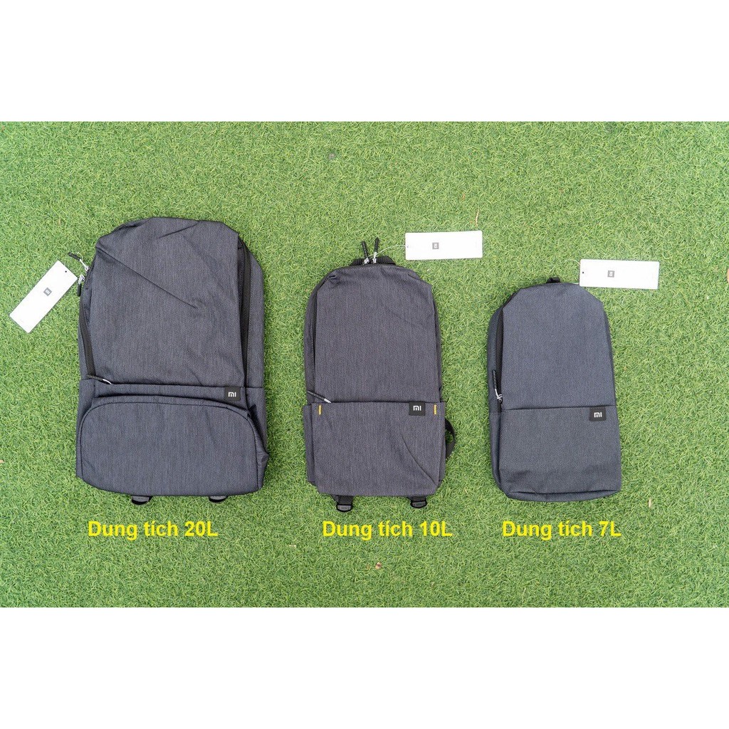 Balo mini đeo vai Xiaomi Backpack small 7L, 10L, 20L