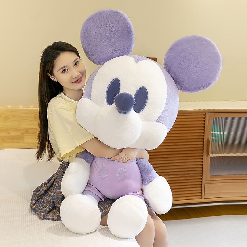 DISNEY Chuột Mickey Minnie Nhồi Bông Dễ Thương Dùng Trang Trí NS3