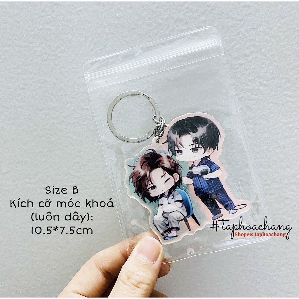Túi Zip bảo vệ móc khoá - Túi zip đựng móc khoá - Sleeve móc khoá